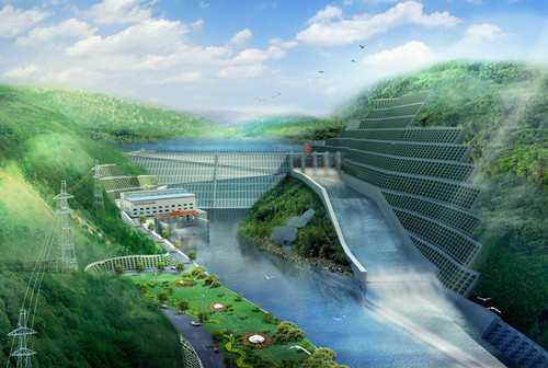 库车老挝南塔河1号水电站项目